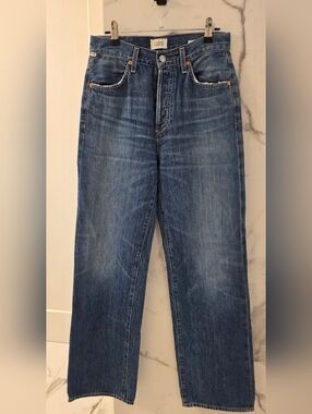 Citizens Of Humanity - Annina - Blue Straight-Leg Jeans